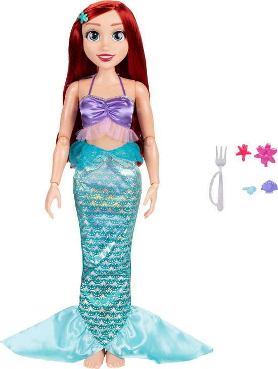 DISNEY PRINSES PLAYDATE ARIEL 80CM van Jakks Pacific