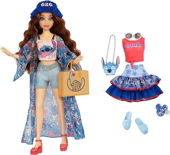 Disney Stitch Fashion Inspired By Summer Ily 25 Cm Pop Veelkleurig van Merkloos
