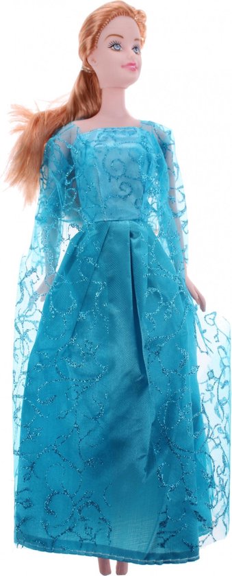 Eddy Toys Tienerpop Met Accessoires 29 Cm Blauw/rossig van Eddy Toys