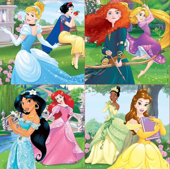 Educa - Puzzle Kids 12/16/20/25pcs - Disney Princess van Educa