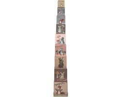 Egmont Toys Stapelkubussen Muzikanten 15x15x15 cm van Egmont Toys
