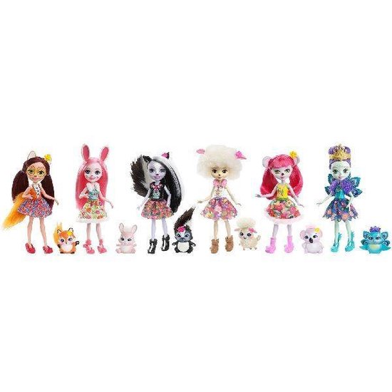 Enchantimals Bree Konijn & Twist - Speelfiguur van Enchantimals