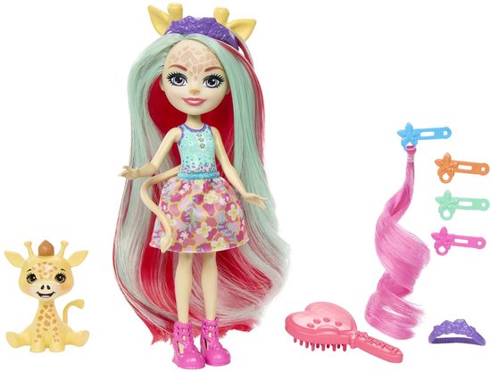Enchantimals - Chic Feestje - Gillian Giraffe & Pawl - Pop van Enchantimals