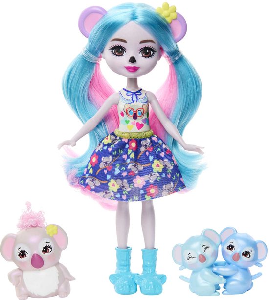 Enchantimals - Chic Feestje - Karalee Koale Familie - Pop van Enchantimals