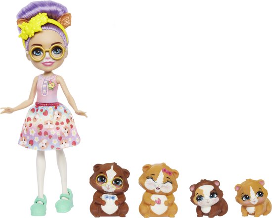 Enchantimals City Tails Glee Cavia - Pop van Merkloos