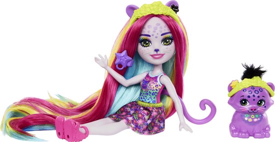 Enchantimals Deluxe Kangaroo Mini Pop Roze van Enchantimals