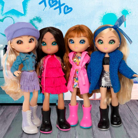 Famosa MYM12000, Modepop, Vrouw, Meisjes, Meerkleurig van Merkloos