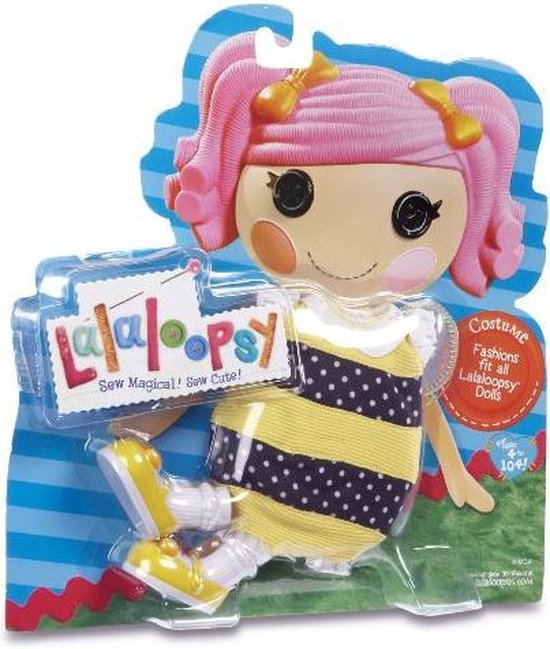 Fashion Outfit Poppenkleding - Lalaloopsy Bijenkostuum - Geel van Fashion