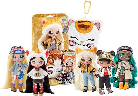 Fashion Pop en Portemonnee Speelgoed Set - Verrassingspop met Accessoires van Merkloos