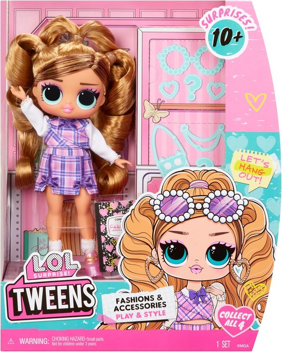 Fashion Populaire Speelgoedpop - Inclusief Outfit en Accessoires - Verzamelfiguur van Merkloos