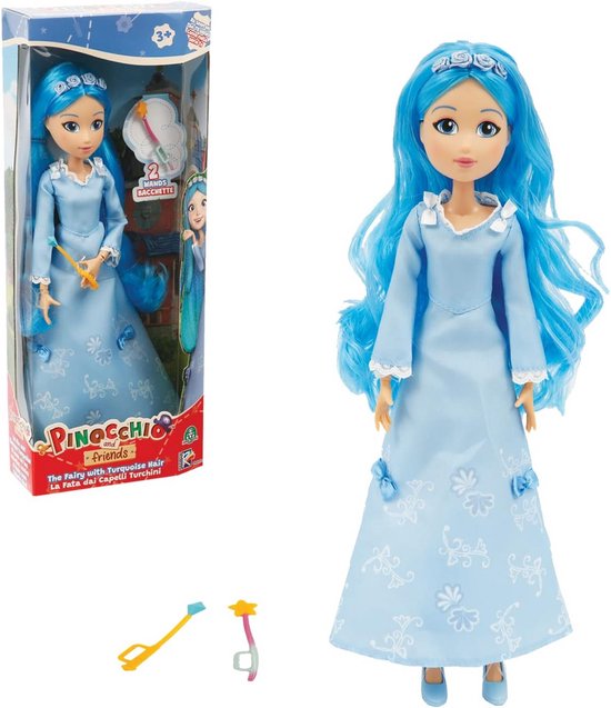 Feeënpop met Turks Haar en Accessoires, 30 cm Beweegbare Modepop