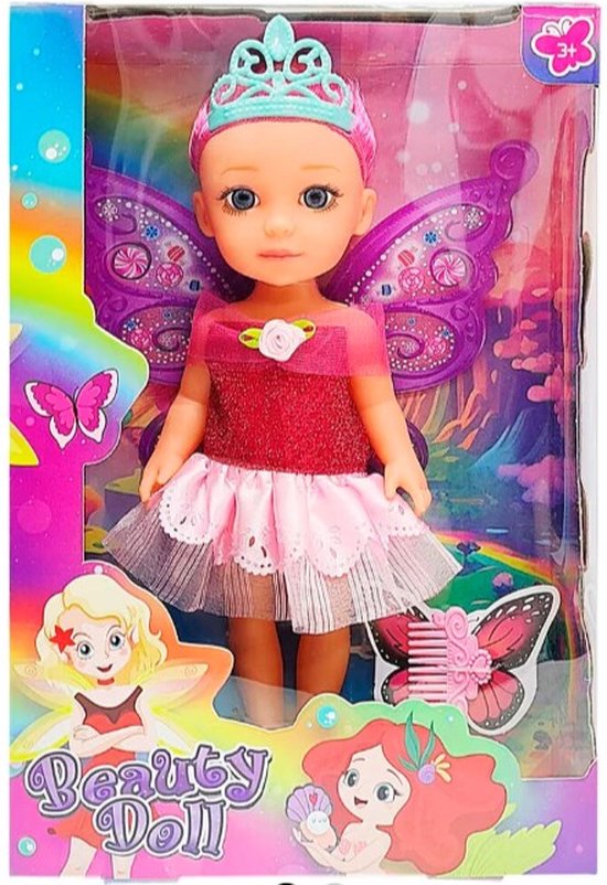 Feeënpop met Vleugels van Barbie
