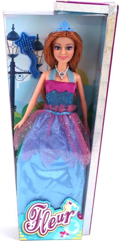 Fleur Prinses Pop met Borstel Assorti van All Kids Favorites