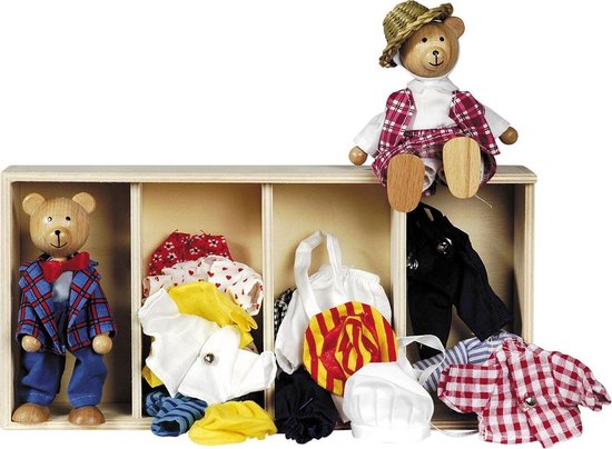 Flexible dolls van Merkloos