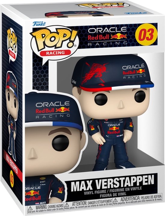 Funko Pop! Formula 1: Red Bull - Max Verstappen van Funko Pop!