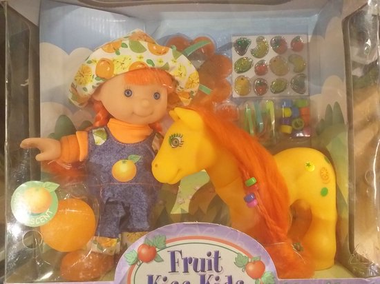 Gi-Go Fruit Kiss Kids Pop Orange with Pony van Gi-Go