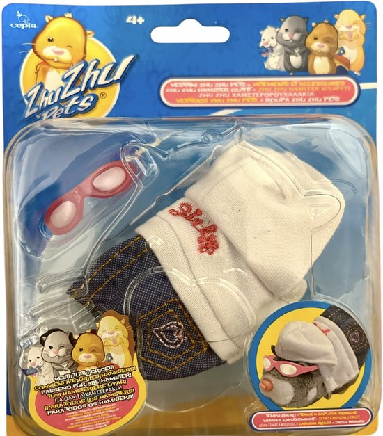 Giochi Preziosi - Zhu Zhu Pets - Hamster outfits - Snow bunny Outfit - Num Nums - Cepia LLC van Merkloos