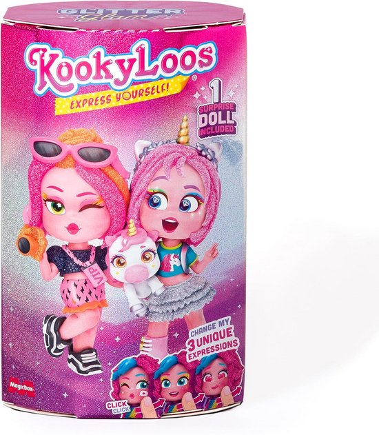 Glitter Glam Verzamelfiguur - Verrassingspop met Mode-accessoires, Kleding, Schoenen en Speelgoed van Merkloos