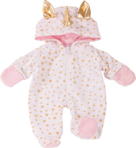 Götz Basic Boutique, onesie "Unicorn", babypoppen 42-46 cm van Götz