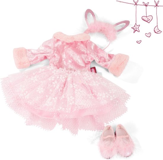 Götz Boutique, combi "Frau Hase", staanpoppen 45-50 cm (Inhoud: 5-delig) van Götz