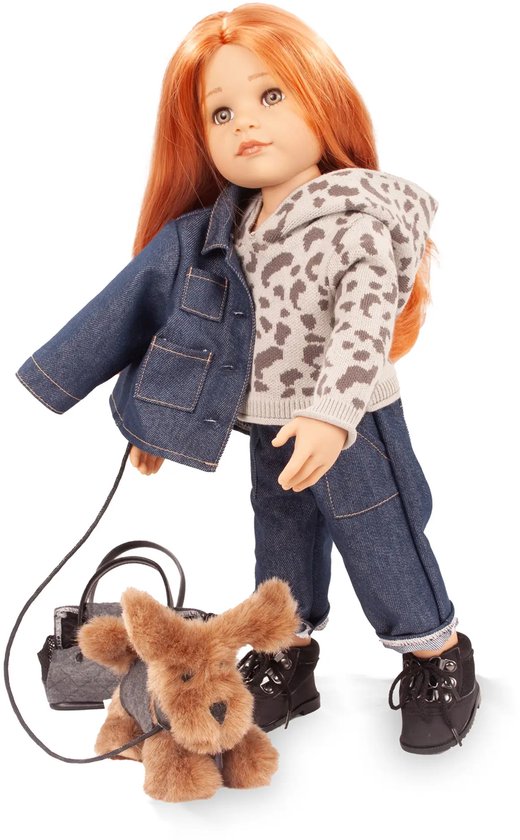 Götz Modepop Hannah en haar Hond 2026 50 cm van Götz