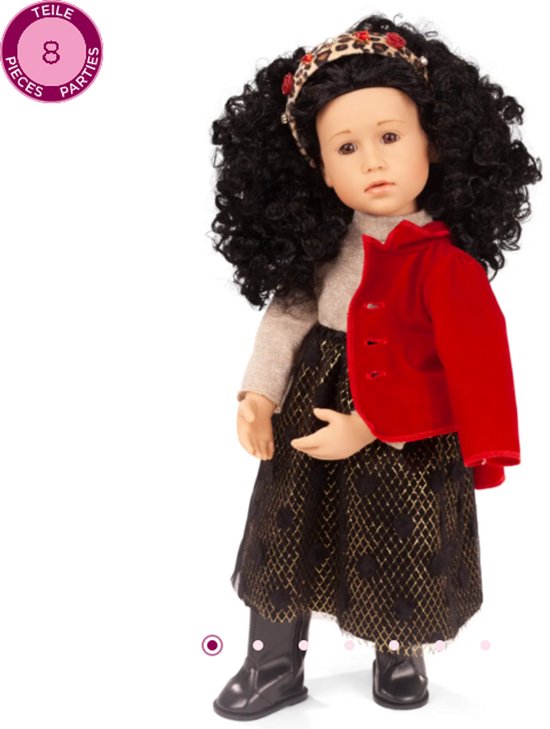 Gotz pop Charlotte , de exclusieve kersteditie - gelimiteerde oplage van Götz