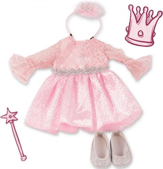 Götz poppenkleding combi Koninklijk voor XM pop 36cm van Merkloos