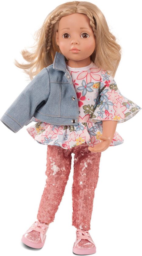 Götz poppenkleding combi set 4 delig voor pop van 45-50cm van Merkloos