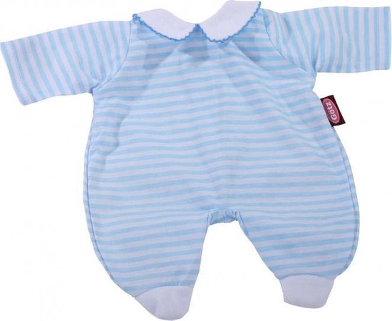 Götz poppenkleding gestreepte rompertje voor de Cookie poppen 48cm van Götz