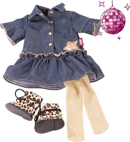 Götz poppenkleding Golden Coolness voor XM (36cm) pop van Götz