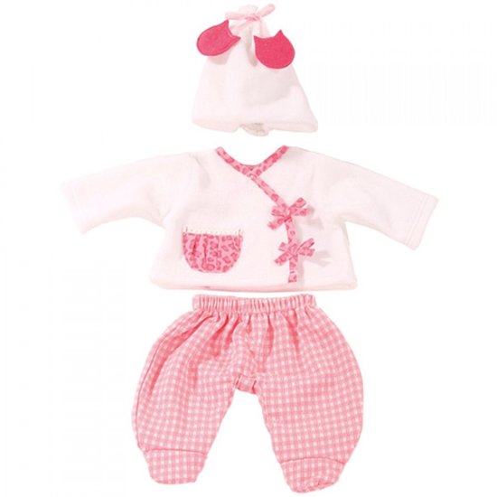 Götz poppenkleding kledingset badstof voor pop van 30-33cm van Merkloos