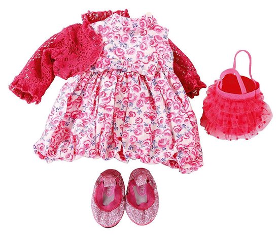 Götz poppenkleding kledingset Rosalie 4delig voor poppen 45-50 cm van Götz