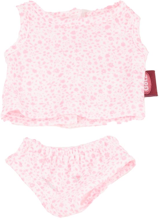 Götz Poppenkleding Ondergoed Bloemen 46 - 50 cm van Merkloos