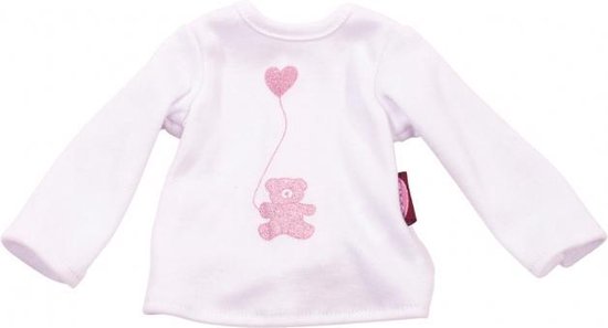 Götz Poppenkleertjes Götz Baby's 33cm T'shirt met beertje