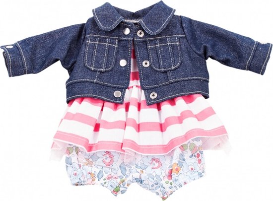 Götz Poppenkleertjes Götz Baby's 33cm Zomerset van Merkloos