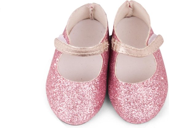 Götz Roze Glitterschoenen met Bandje 46 - 50 cm van Götz