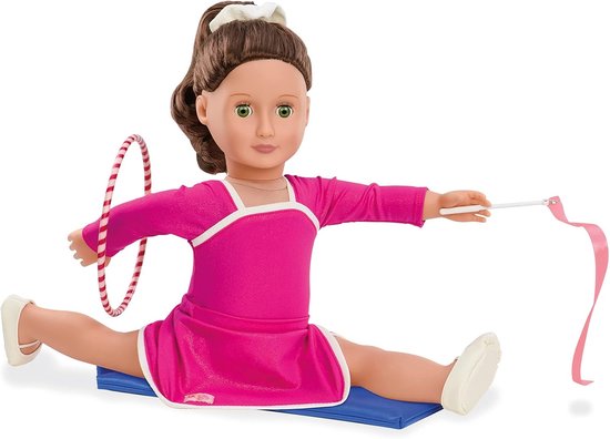 Gymnastiek Turnoutfit 46 cm Pop Accessoires Speelgoed Vanaf 3 Jaar van Merkloos