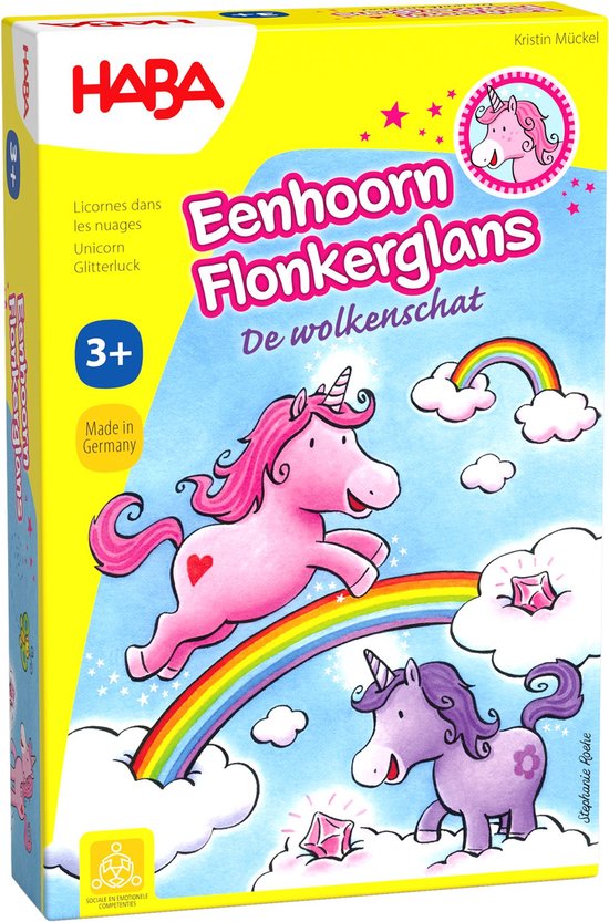 Haba Spel Spelletje vanaf 3 jaar Eenhoorn Flonkerglans van HABA