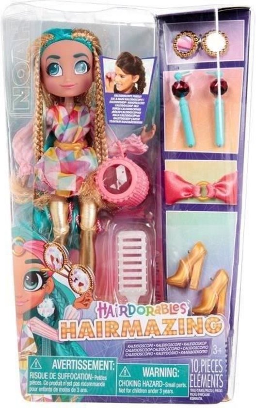 Hairdorables, Hairmazing, Fashion Doll 26 cm met verrassingen, Serie 3
