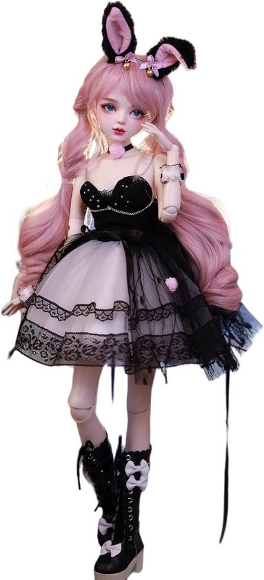 Handgeschilderde BJD Meisjespop 56 cm (1/3 Schaal) met 31 Bewegende Gewrichten van Merkloos