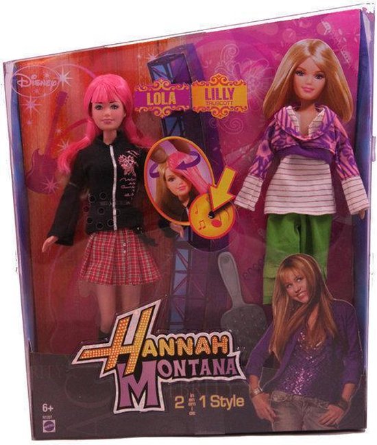 Hannah Montana 2 In 1 Style - Lola & Lilly van Merkloos