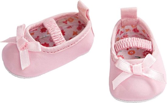 Heless Poppenschoenen Ballerina Meisjes 30-34 Cm Polyester Roze van Heless