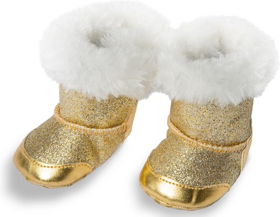 Heless Poppenschoenen Goud 38-45 Cm van Heless