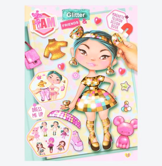 I am Fashion Boek Glitter & Friends