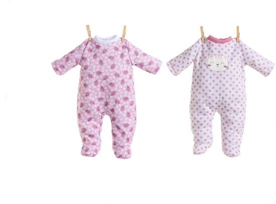 Ivy & Lily Poppenkleertjes Dieren Set van 2 43cm