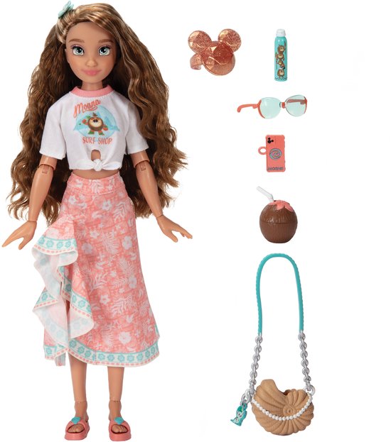 Jakks Pacific Disney Ily Fashion Moana-pop 25 Cm Roze van Merkloos