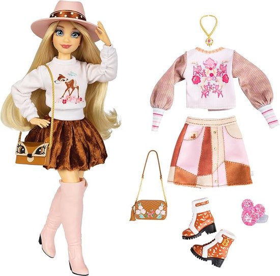 Jakks Pacific Modepop Geïnspireerd Op Disney´s Bambi 25 Cm Beige van Merkloos