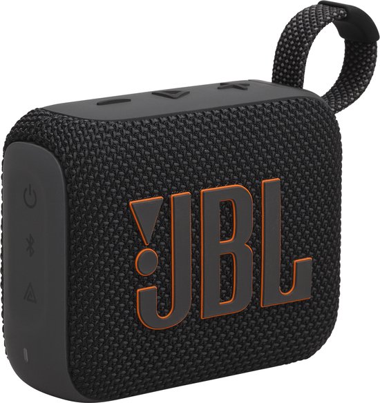JBL GO 4 - Draadloze Bluetooth Mini Speaker - Zwart van JBL