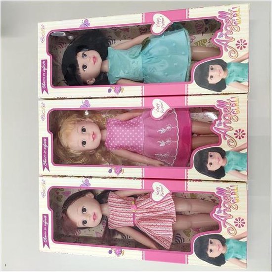 Jonotoys Tienerpop Blauw 33 Cm van Jonotoys