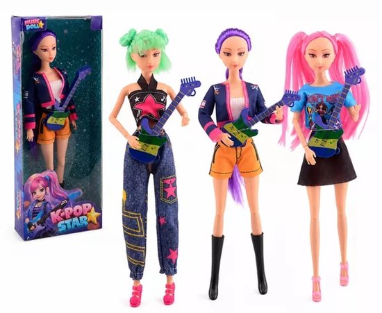 K-pop star - pop met gitaar, 3 assorti.